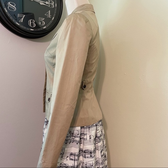 Banana Republic 00P Khaki Cotton Blazer - Picture 5 of 8